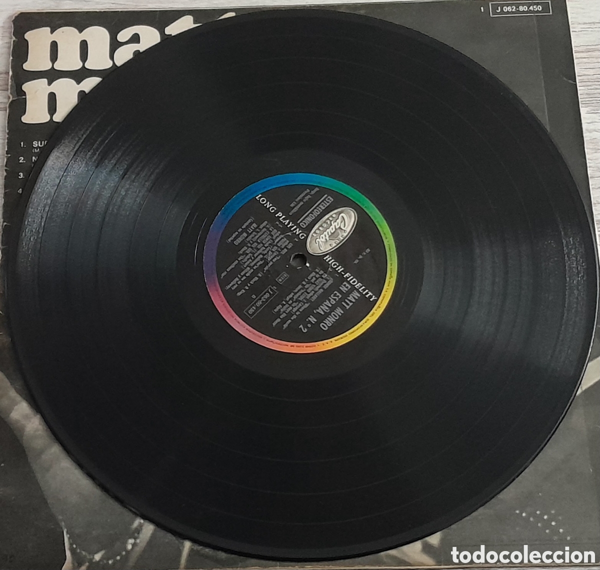 Discos de vinilo: MATT MONRO EN ESPA&Ntilde;A N&deg;2 - EMI 1970 - Foto 3
