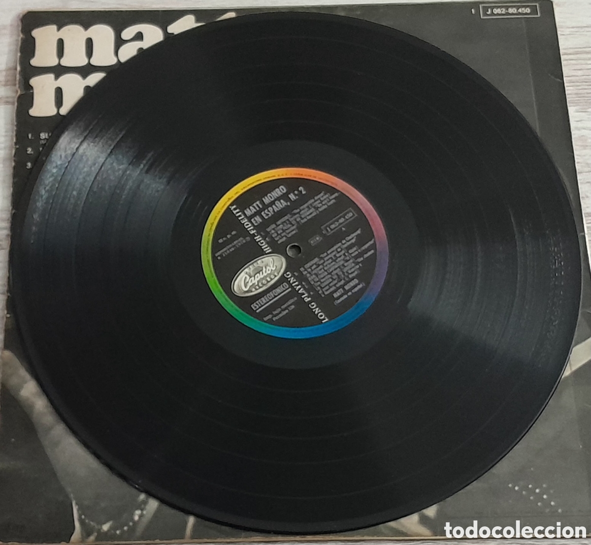 Discos de vinilo: MATT MONRO EN ESPA&Ntilde;A N&deg;2 - EMI 1970 - Foto 4