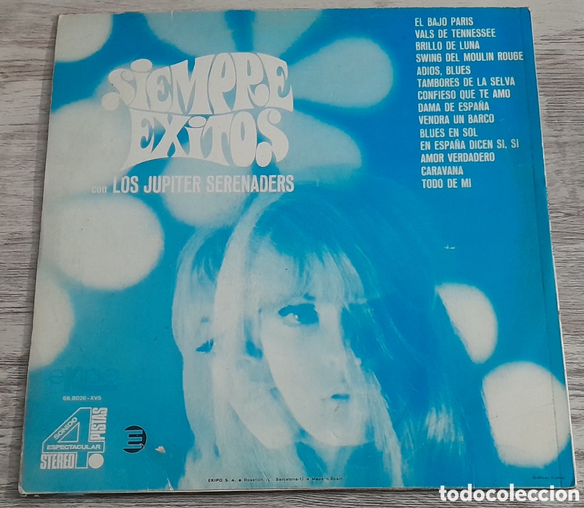 Discos de vinilo: LOS JUPITER SERENADERS - SIEMPRE EXITOS - EKIPO 1967 - Foto 2
