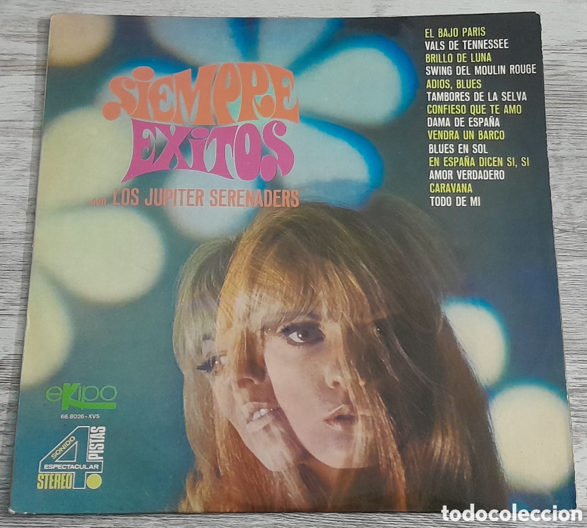 Discos de vinilo: LOS JUPITER SERENADERS - SIEMPRE EXITOS - EKIPO 1967 - Foto 1
