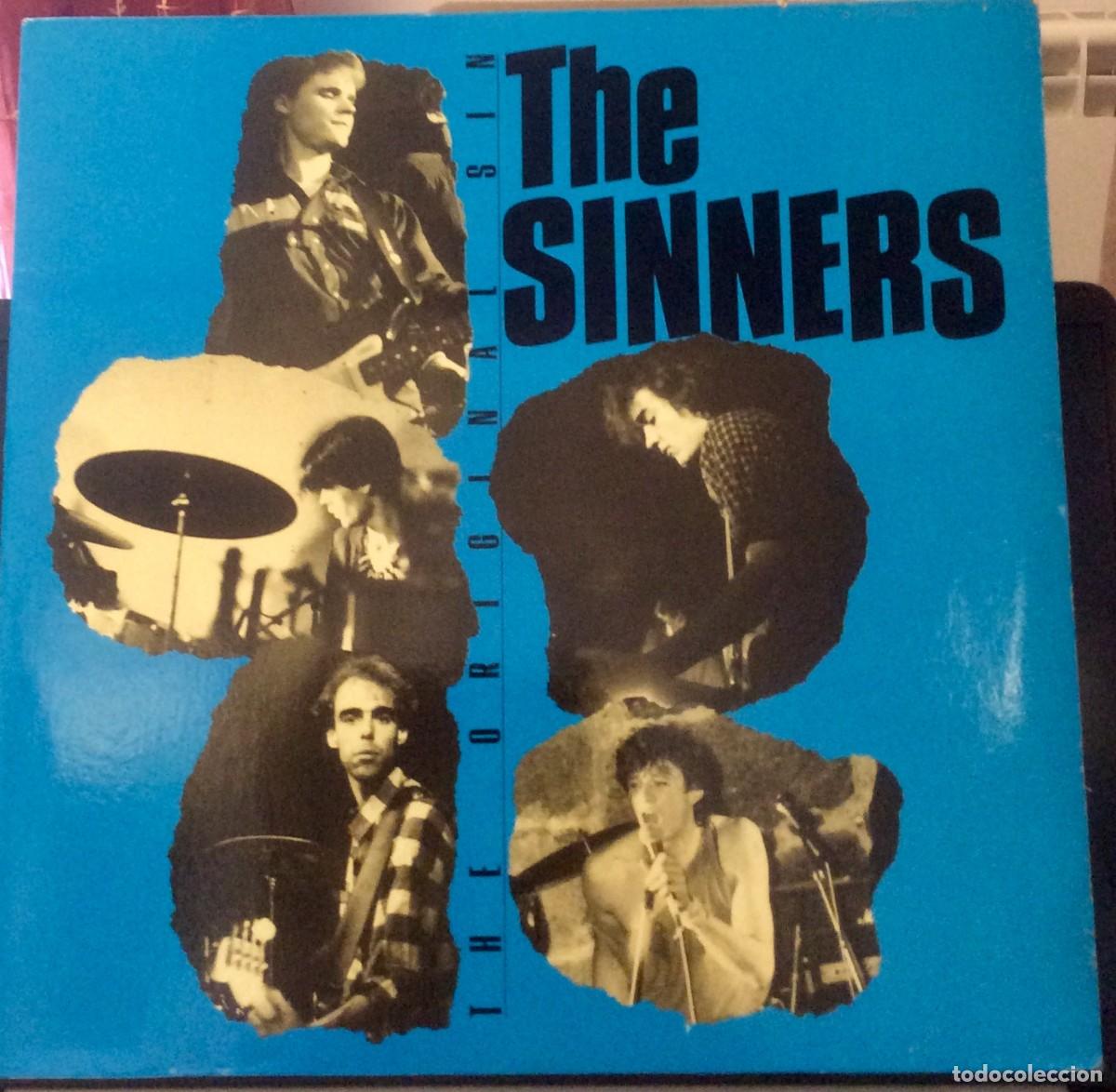 Discos de vinilo: THE SINNERS - THE ORIGINAL SIN (1986 Francia) (IMPECABLE) - Foto 1