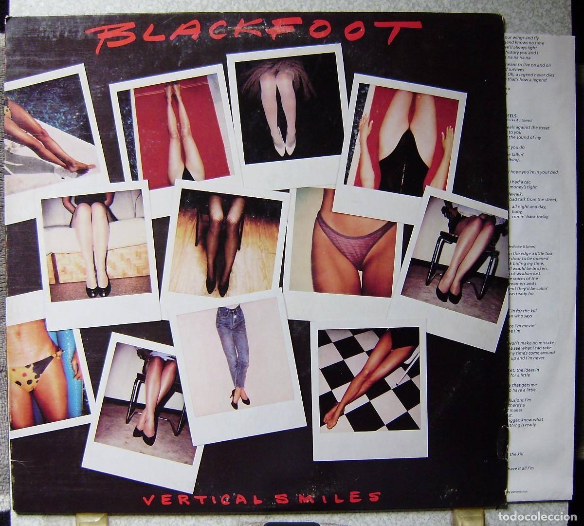 Discos de vinilo: BLACKFOOT.VERTICAL SMILES...EX...7&ordm; LP - Foto 1