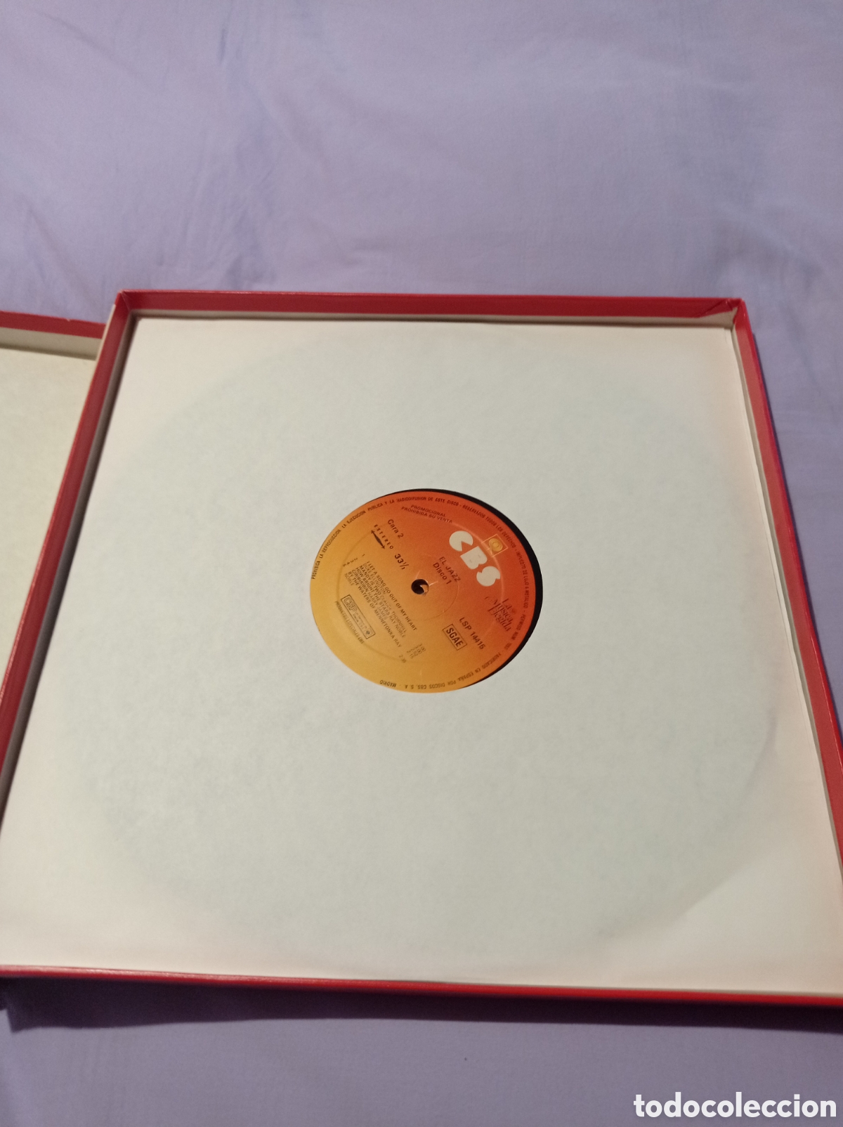 Discos de vinilo: La m&uacute;sica elegida-El jazz CBS - Foto 3