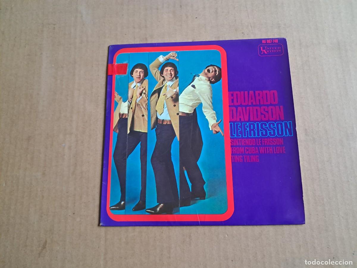 Discos de vinilo: EDUARDO DAVIDSON - LE FRISSON EP 1967 - Foto 1