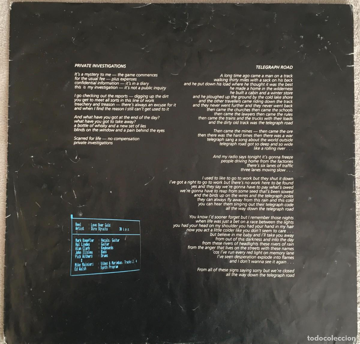 Discos de vinilo: Dire Straits &ndash; Love Over Gold - Foto 3