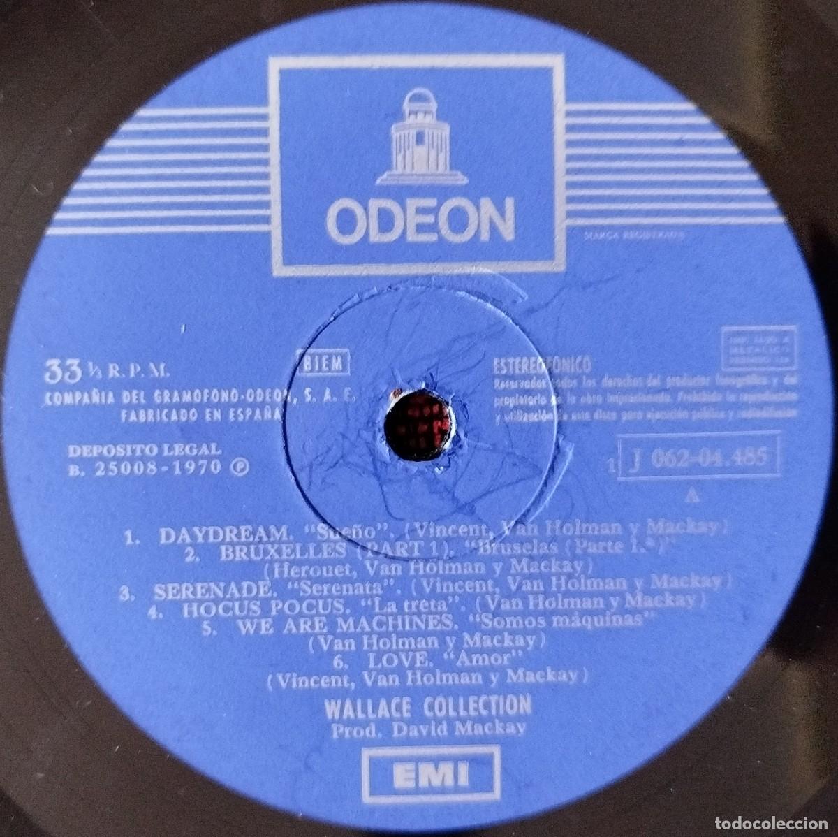 Discos de vinilo: WALLACE COLLECTION ** Daydream ** VINILO LP 1970 - Foto 3