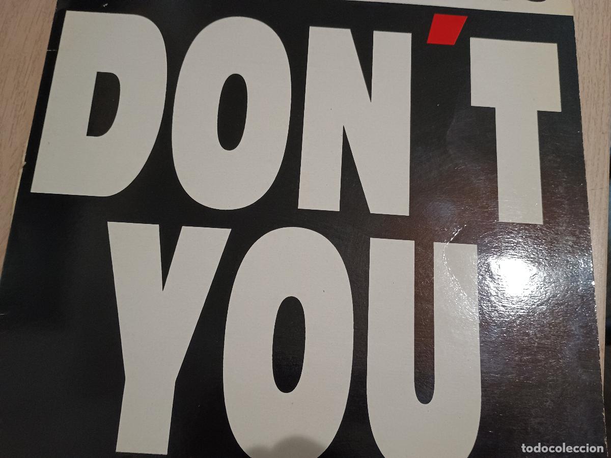 Discos de vinilo: Another Class &ndash; Dont You Spain 1992 Electronic Techno, Synth-pop - Foto 2