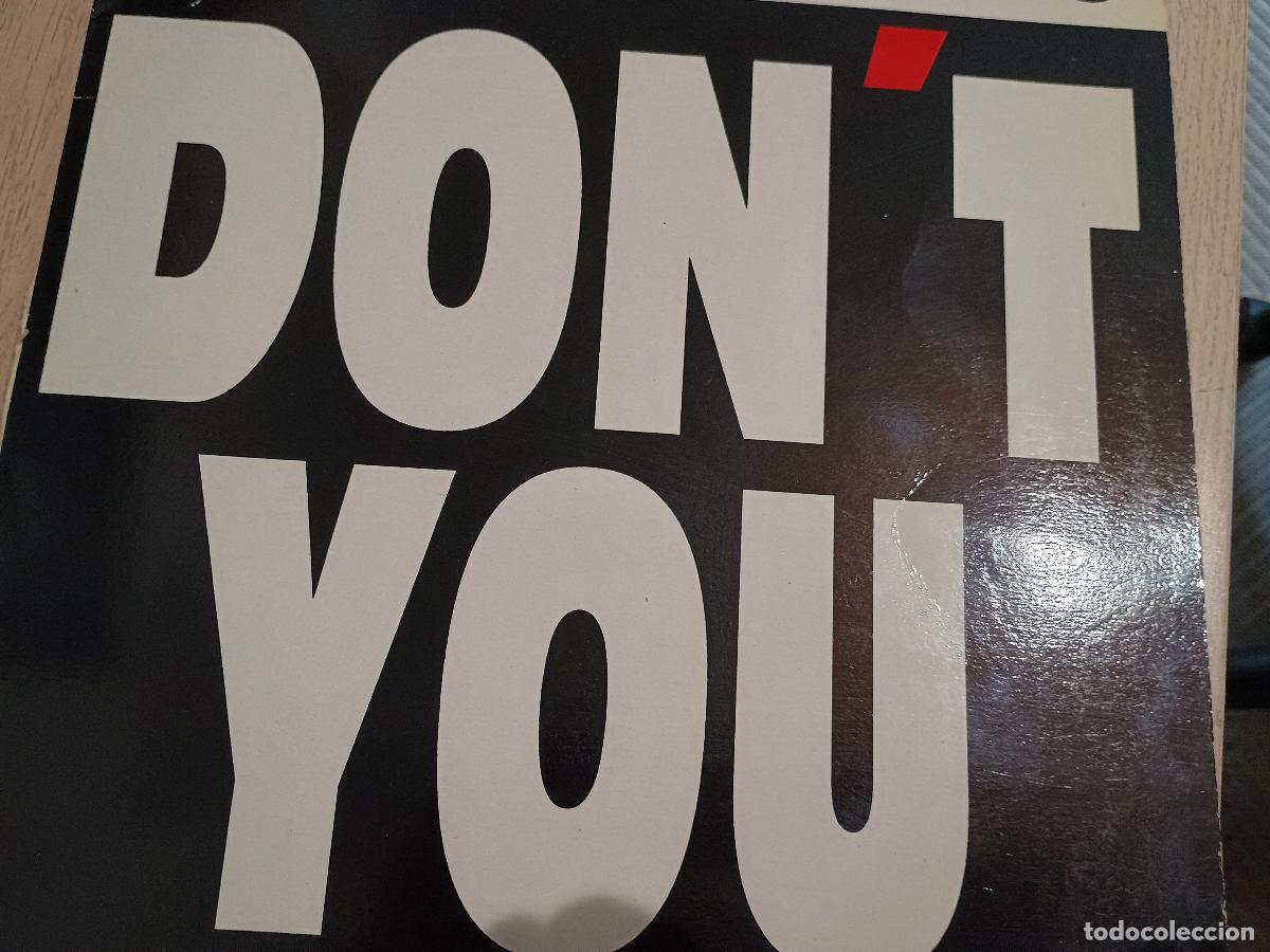 Discos de vinilo: Another Class &ndash; Dont You Spain 1992 Electronic Techno, Synth-pop - Foto 1