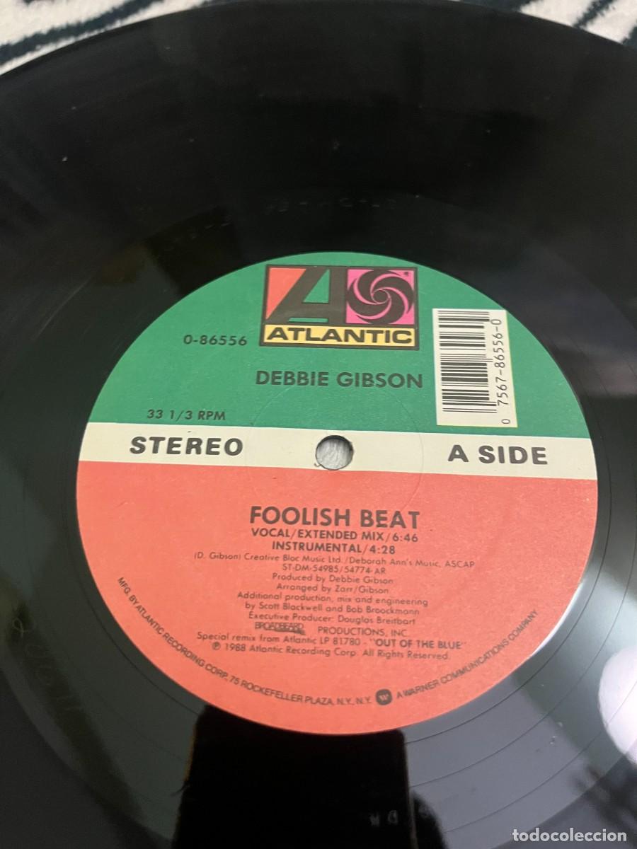 Discos de vinilo: Debbie Gibson Foolish Beat - Foto 4