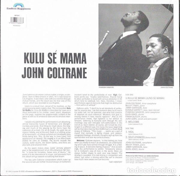 Discos de vinilo: John Coltrane &ndash; Kulu S&eacute; Mama lp - Foto 2