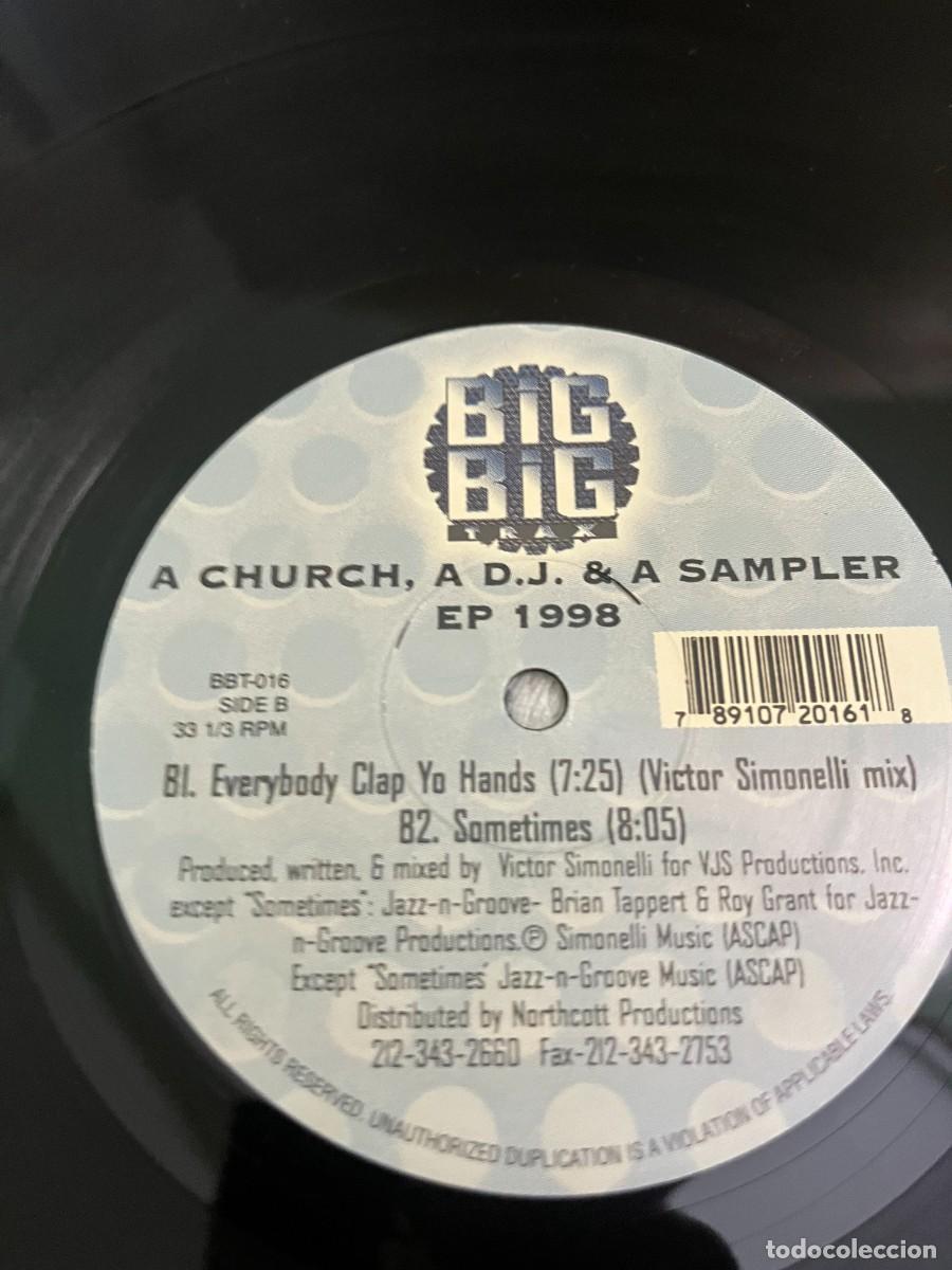 Discos de vinilo: A Church, A D.J. & A Sampler EP 1998 - Foto 3
