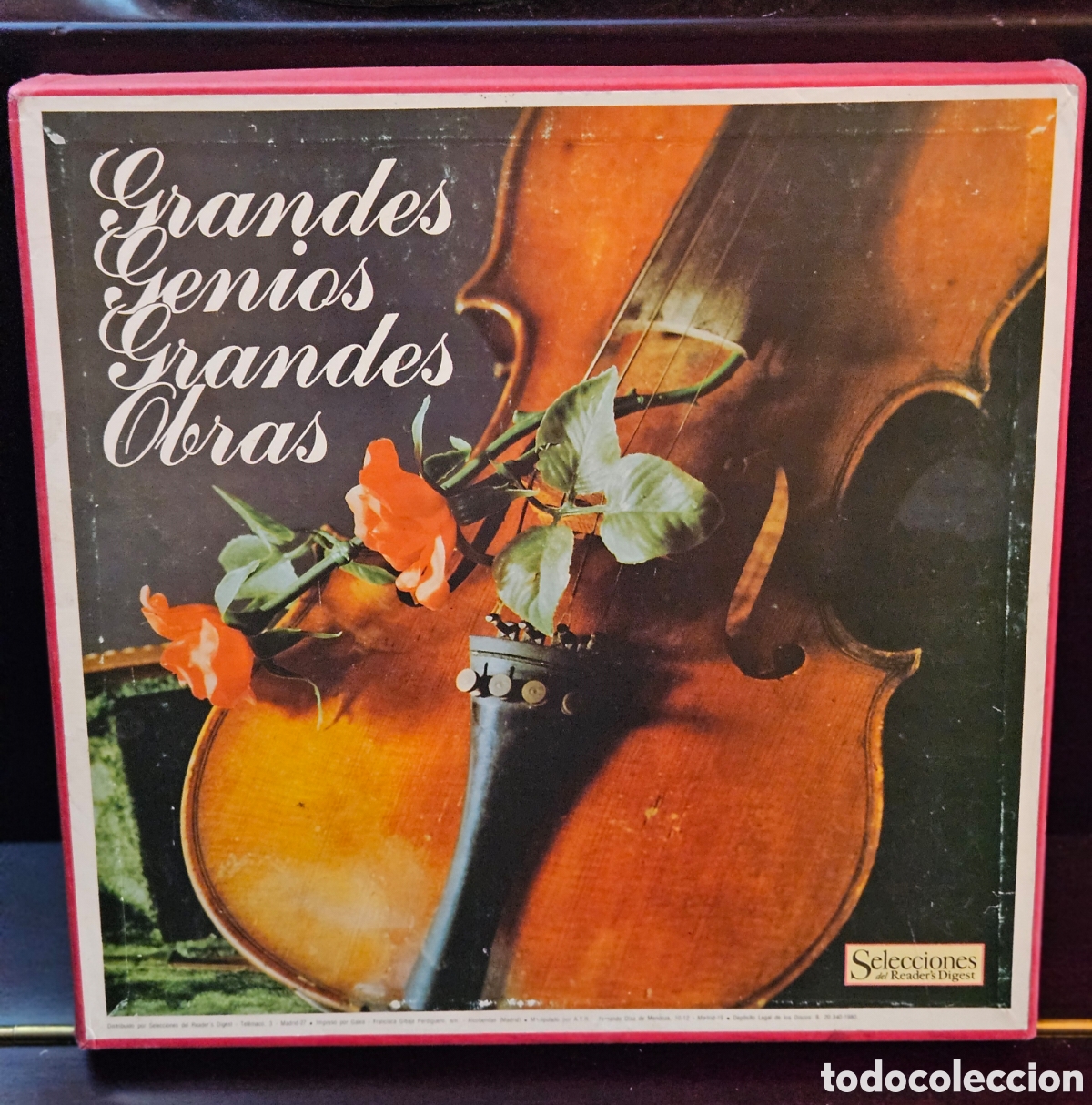 Discos de vinil: Discos de Vinilo. Selecciones del Reader's Digest. Grandes genios. Grandes obras