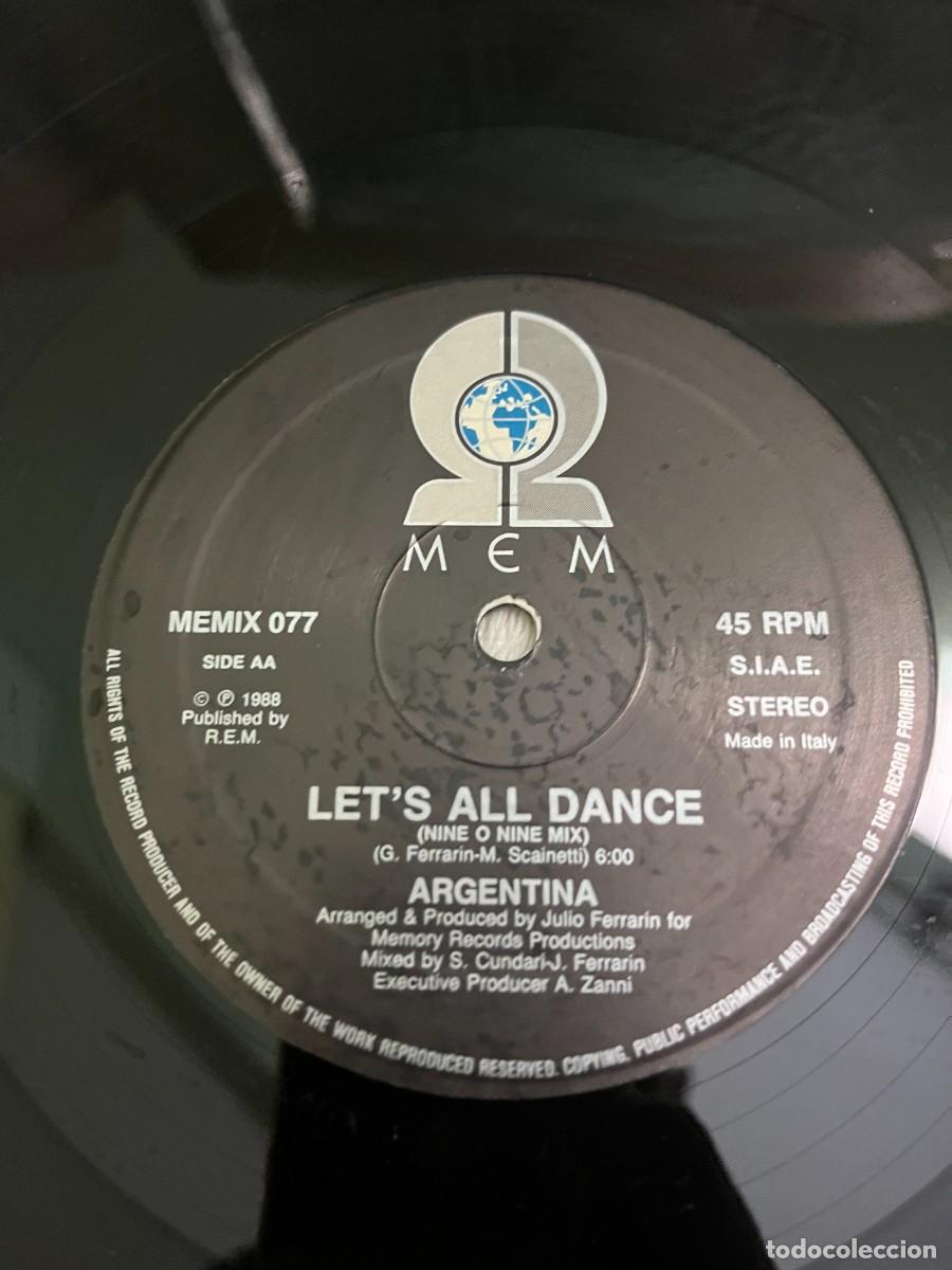 Discos de vinilo: Argentin Lets All Dance - Foto 3