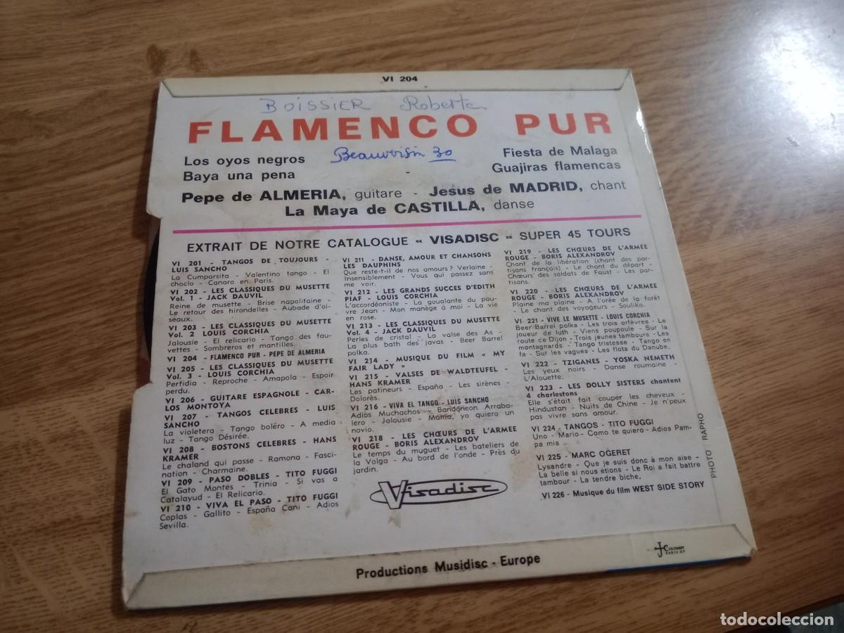 Discos de vinilo: flamenco pur / LOS OYOS NEGROS - Foto 2