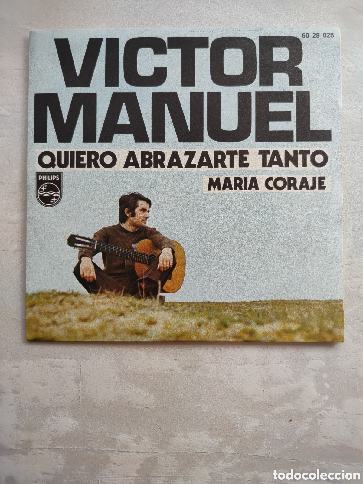Discos de vinilo: Single V&iacute;ctor Manuel - Foto 1