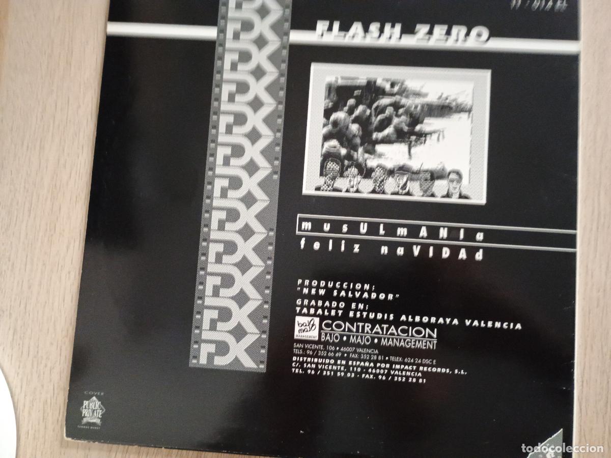 Discos de vinilo: Flash Zero &ndash; Musulmania Spain 1991 Electronic EBM, Techno - Foto 2