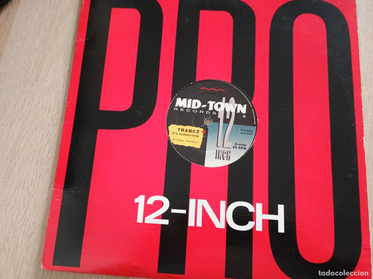 Discos de vinilo: Trance &ndash; Its Techno-time Netherlands Publicado: 1991 Electronic Techno - Foto 2