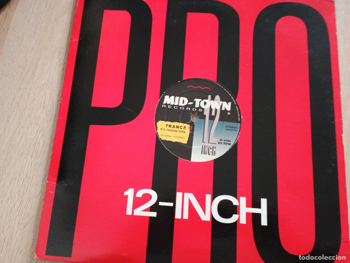 Discos de vinilo: Trance &ndash; Its Techno-time Netherlands Publicado: 1991 Electronic Techno - Foto 4