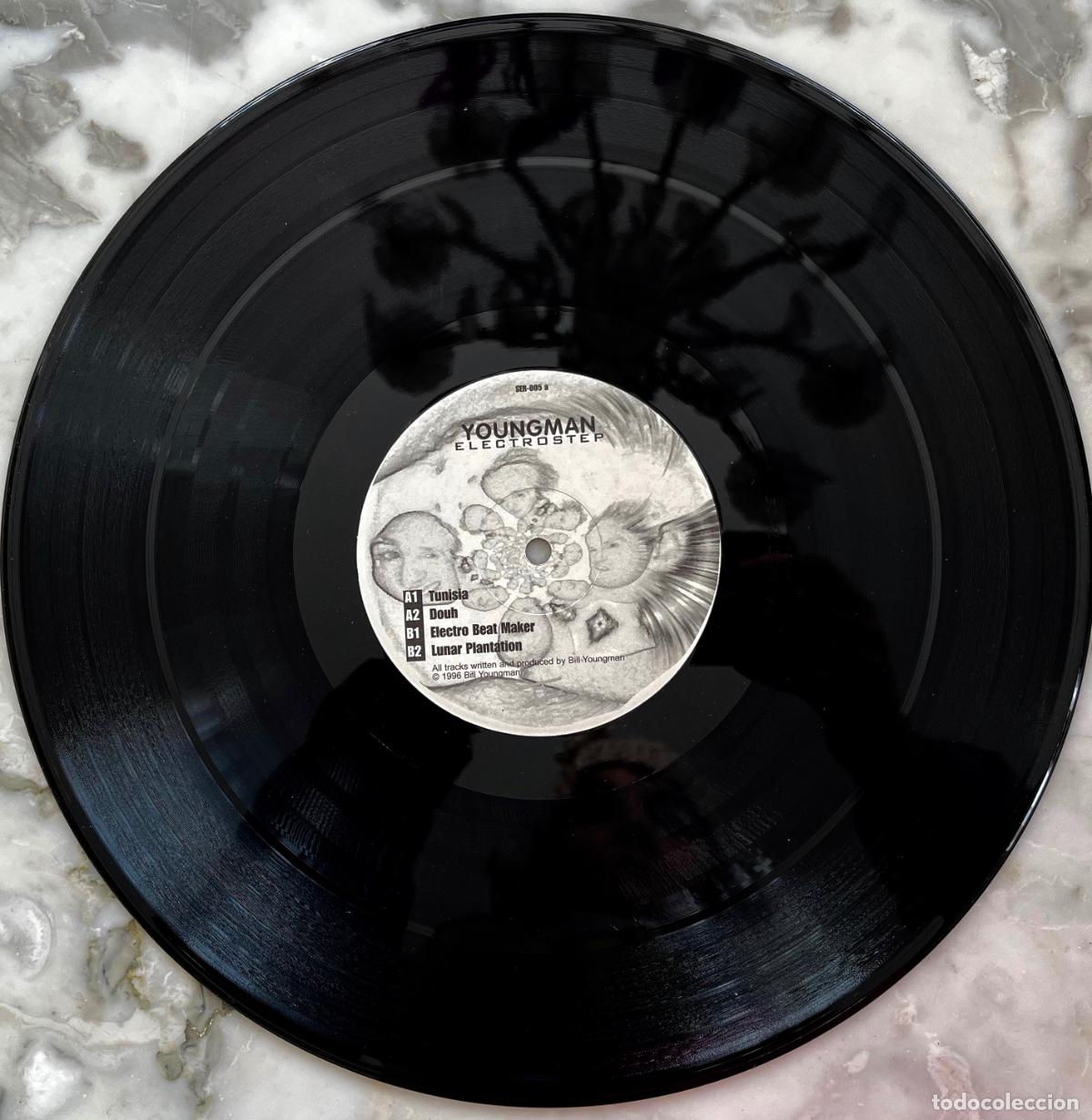 Discos de vinilo: YOUNGMAN, ELECTROSTEP. TUNISA + 3 TEMAS. MAXISINGLE 1996 - Foto 1