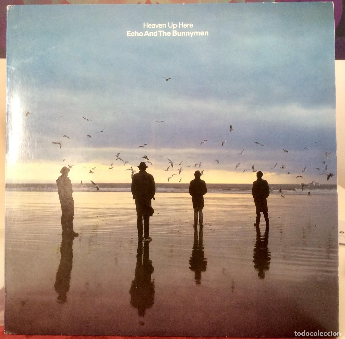 Discos de vinilo: ECHO AND THE BUNNYMEN HEAVEN UP HERE (1982 Espa&ntilde;a)IMPECABLE - Foto 1