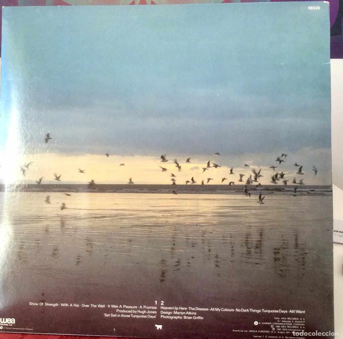 Discos de vinilo: ECHO AND THE BUNNYMEN HEAVEN UP HERE (1982 Espa&ntilde;a)IMPECABLE - Foto 2