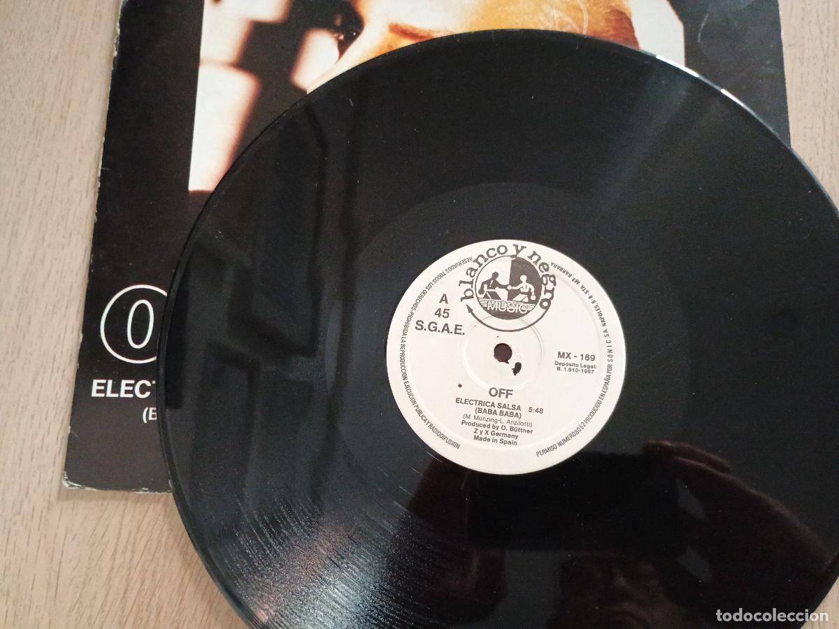 Discos de vinilo: Off &ndash; Electrica Salsa (Baba Baba) Spain 1987 Electronic Electro, Synth-pop - Foto 3