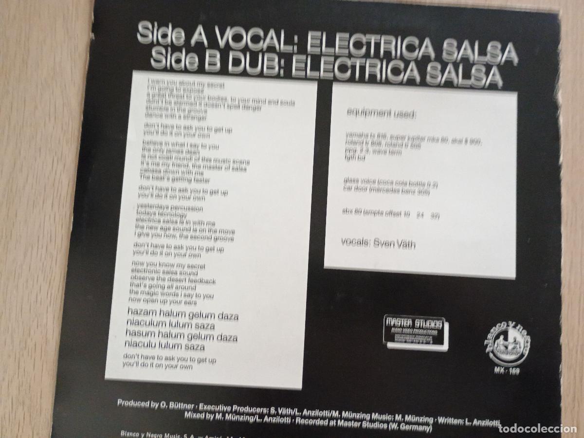 Discos de vinilo: Off &ndash; Electrica Salsa (Baba Baba) Spain 1987 Electronic Electro, Synth-pop - Foto 5