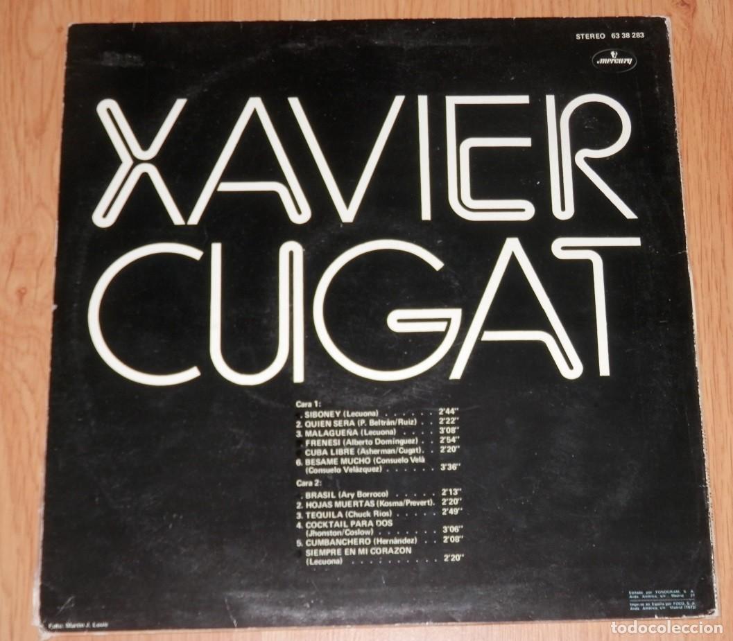 Discos de vinilo: DISCO LP DE VINILO DE XAVIER CUGAT - Foto 2