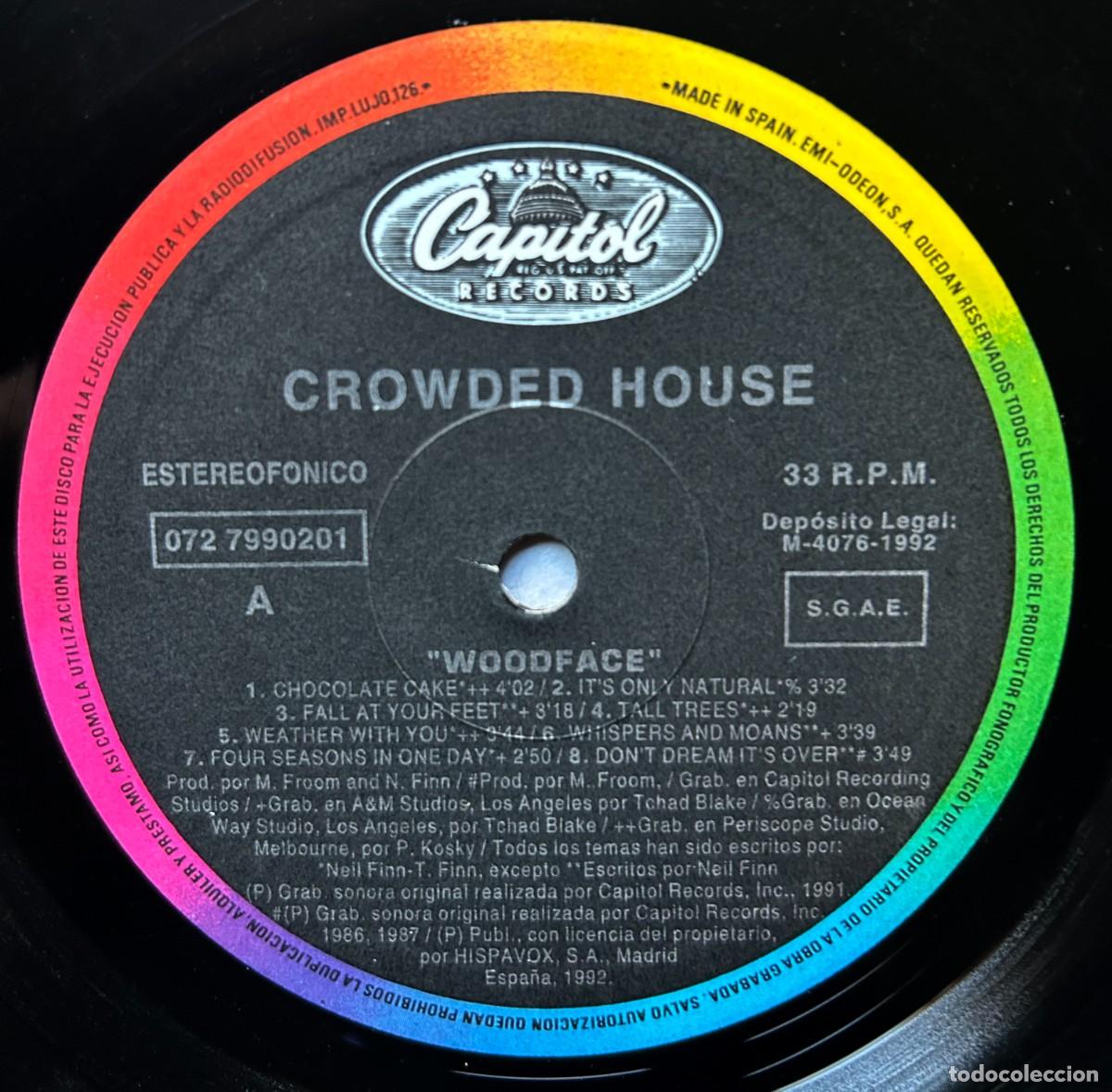 Discos de vinilo: Crowded House - Woodface - LP - Foto 5