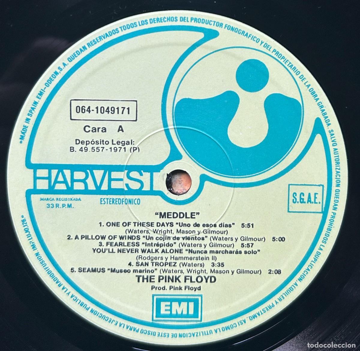 Discos de vinilo: Pink Floyd - Meddle - LP - Foto 5
