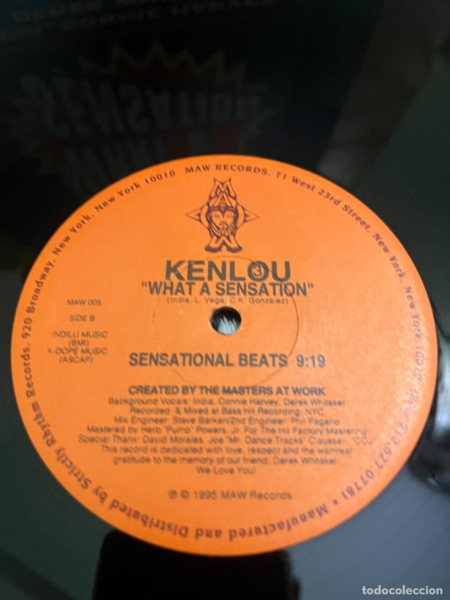 Discos de vinilo: Kenlou III What A Sensation - Foto 3