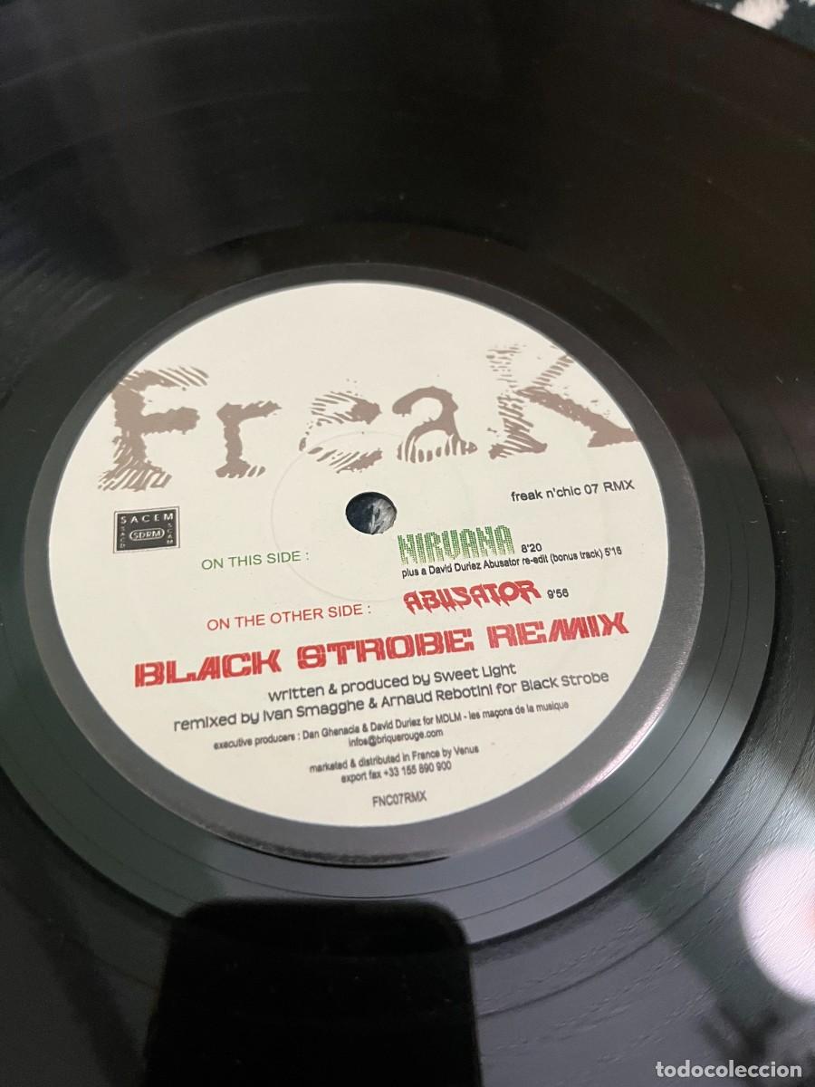 Discos de vinilo: Sweet Light Abusator (Black Strobe Remix) - Foto 4