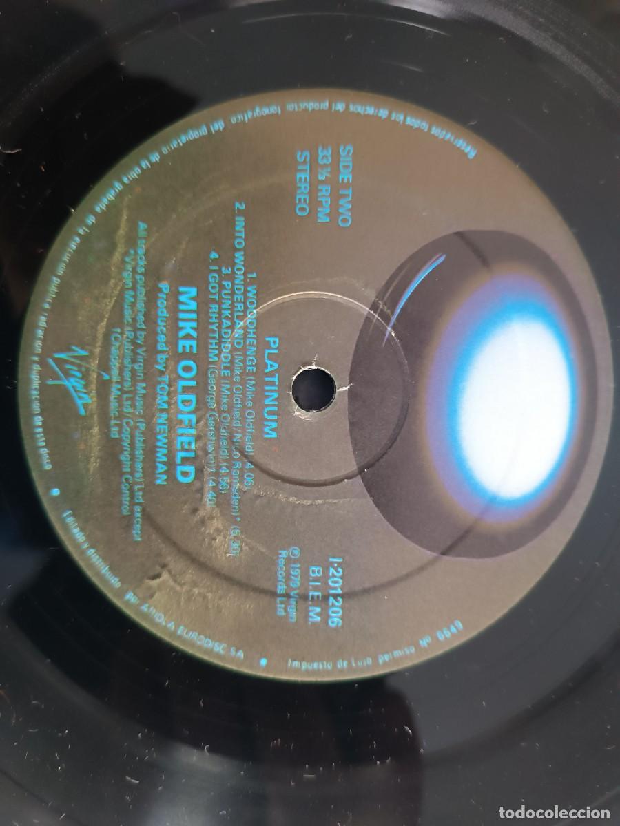 Discos de vinilo: LP . MIKE OLDFIELD . PLATINUM - Foto 5