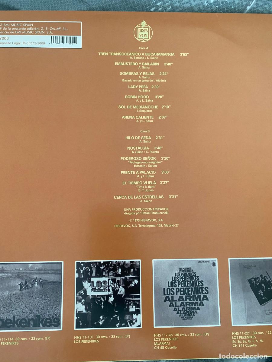 Discos de vinilo: LOS PEKENIKES LO MEJOR DE LP HISPAVOX - Foto 2