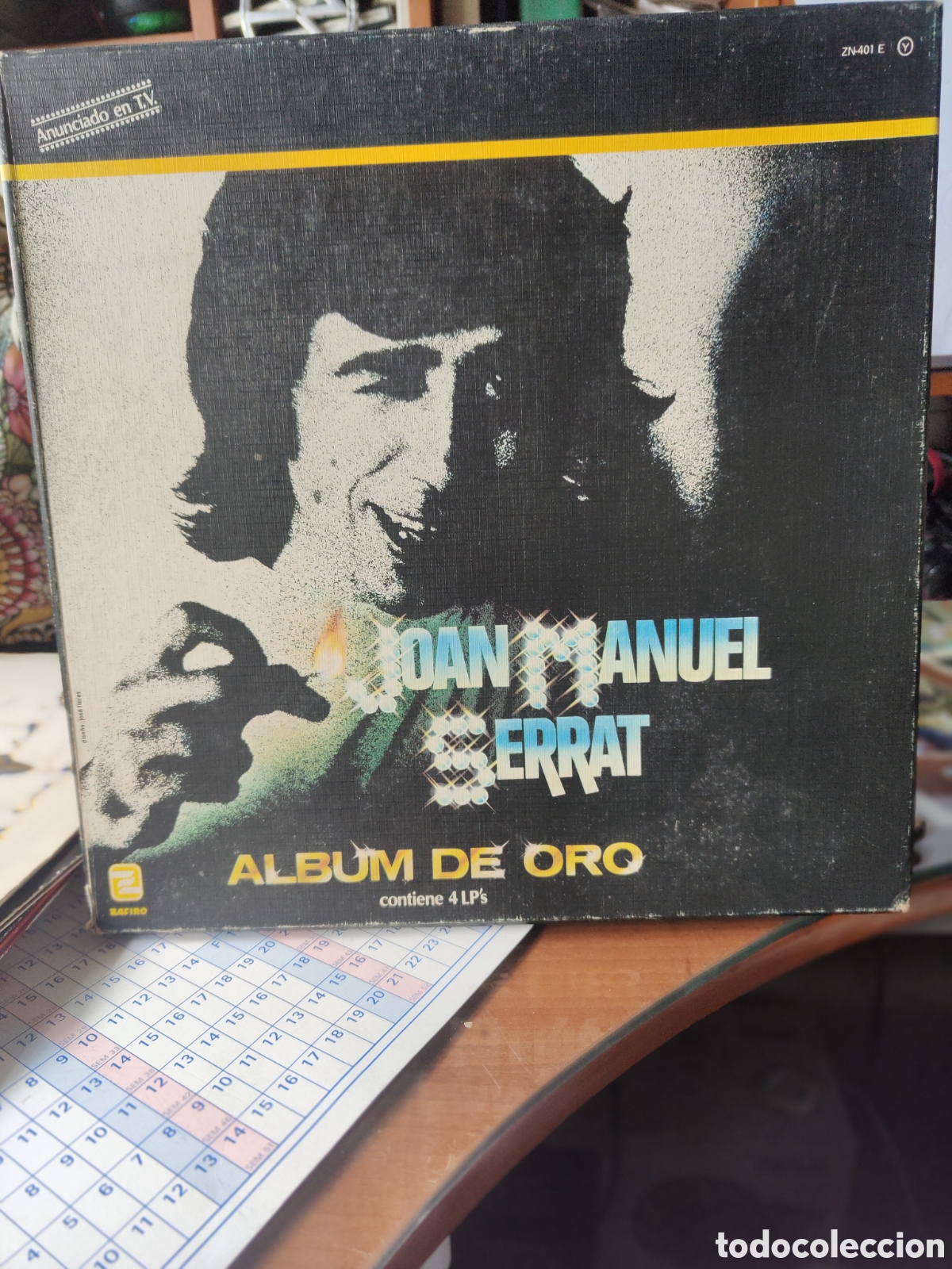 Discos de vinilo: JOAN MANUEL SERRAT-ALBUM DE ORO - Foto 1