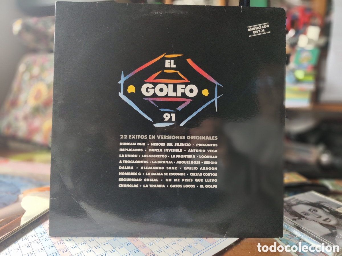 Discos de vinilo: EL GOLFO 91-20 EXITOS EN VERSIONES ORIGINALES- 2 LPS - Foto 1