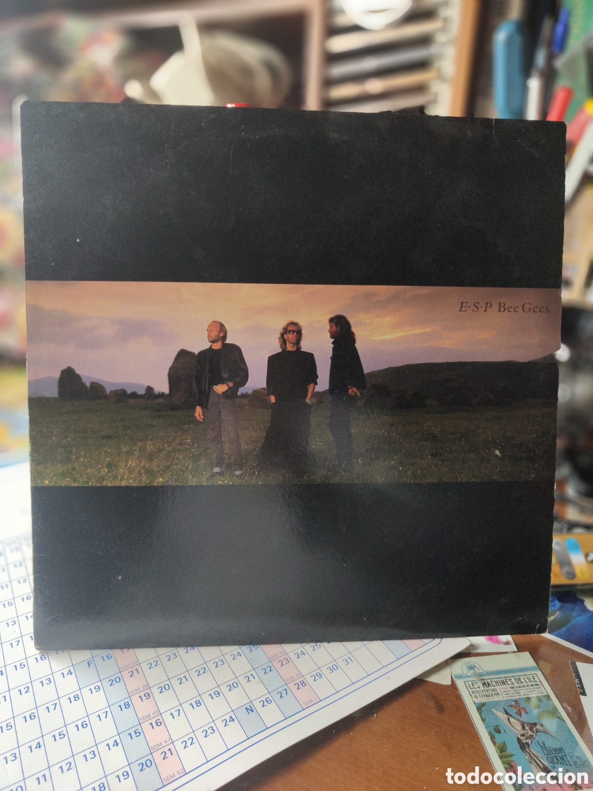 Discos de vinilo: LP BEE GEES - E.S.P- EN BUEN ESTADO - Foto 1