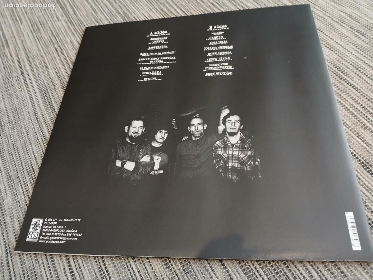 Discos de vinilo: LEIHOTIKAN -HAROLD- (2012) LP DISCO VINILO - Foto 8