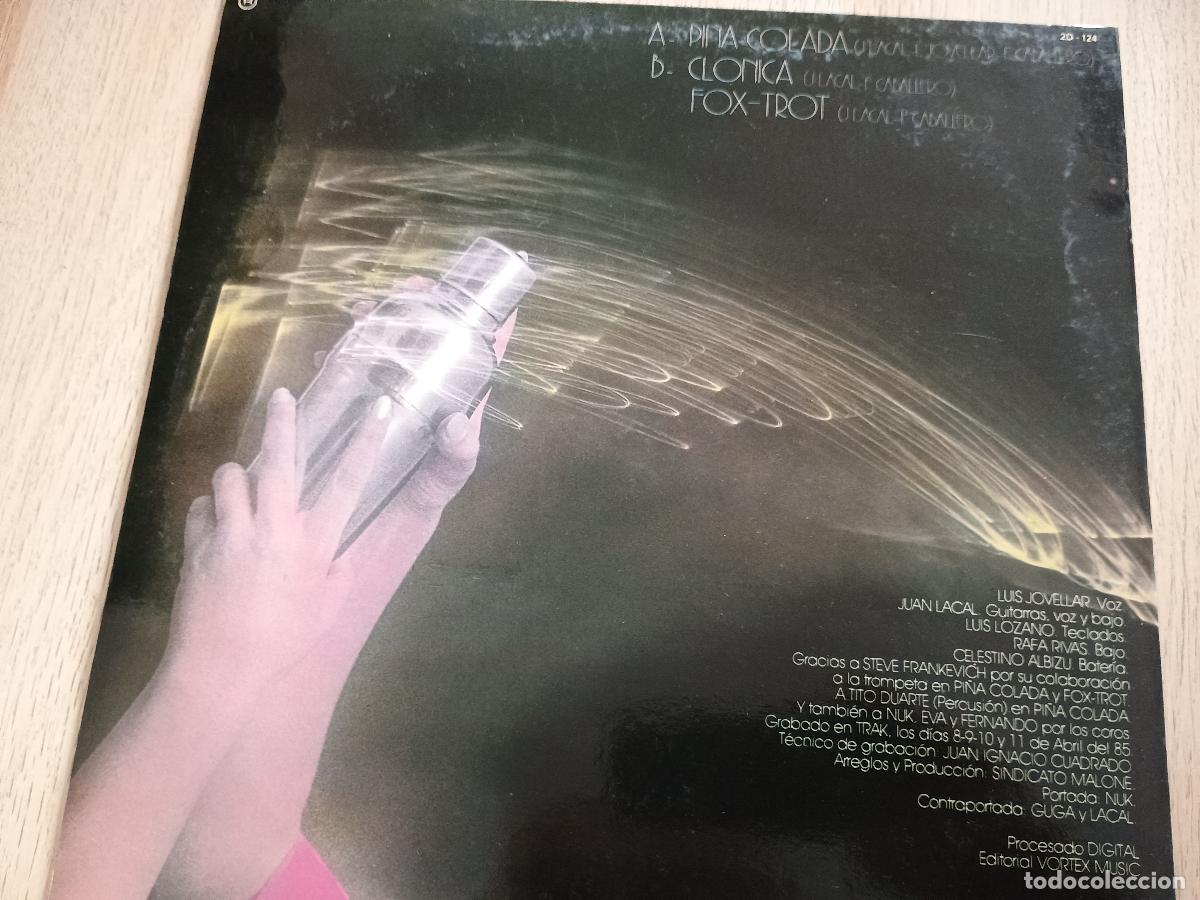 Discos de vinilo: Sindicato Malone &lrm;&ndash; Pi&ntilde;a Colada 1985 - Foto 4