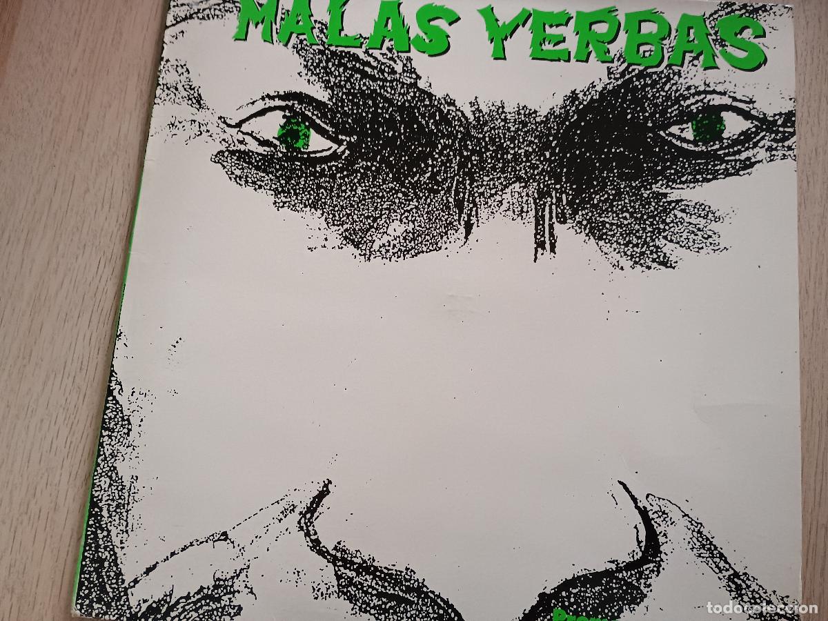 Discos de vinilo: Malas Yerbas &ndash; Promesas Y Palabras 1991 - Foto 2