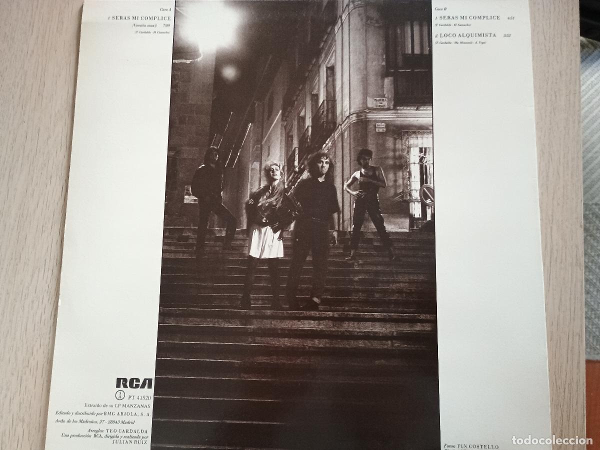 Discos de vinilo: C&oacute;mplices &ndash; Ser&aacute;s Mi C&oacute;mplice 1987 - Foto 4