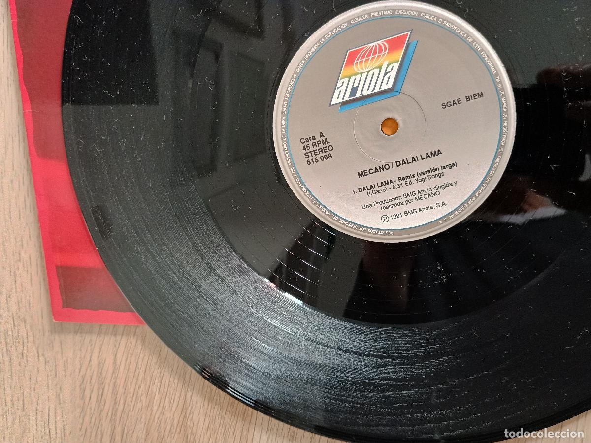 Discos de vinilo: Mecano &lrm;&ndash; Dalai Lama 1991 - Foto 3