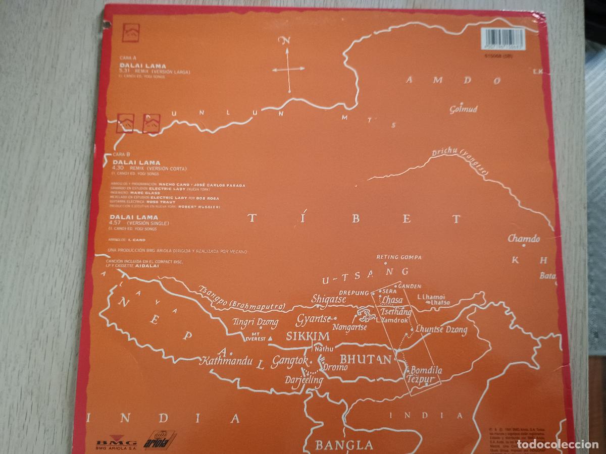 Discos de vinilo: Mecano &lrm;&ndash; Dalai Lama 1991 - Foto 4