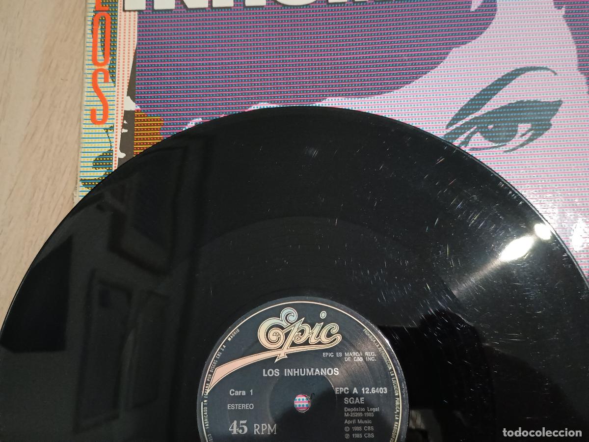 Discos de vinilo: Los Inhumanos &lrm;&ndash; Pilar 1985 - Foto 4