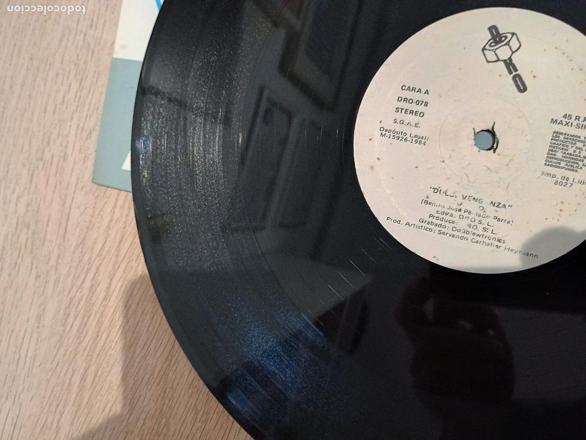 Discos de vinilo: Dulce Venganza &lrm;&ndash; Tu Y Yo 1984 - Foto 5