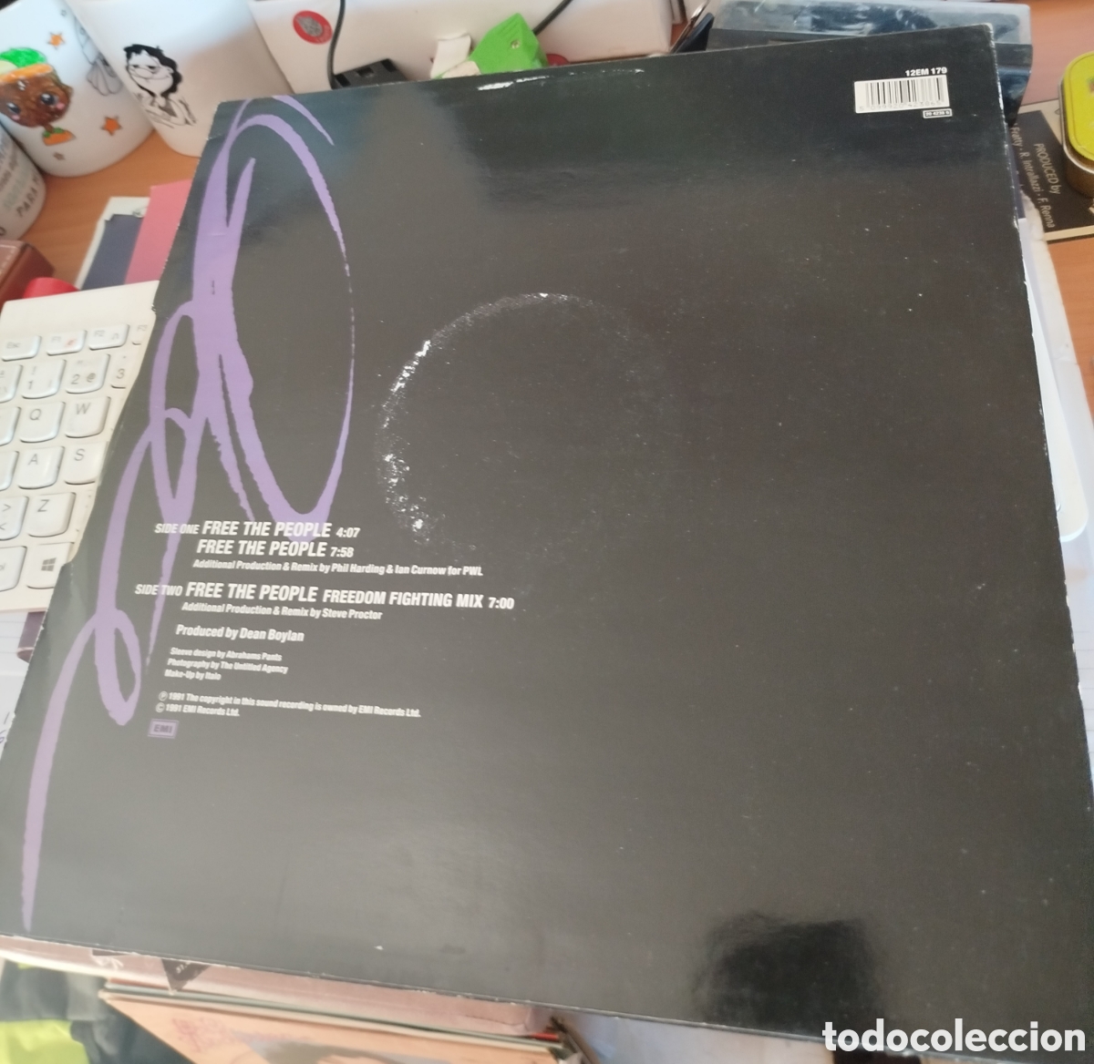 Discos de vinilo: Q-Tee&nbsp;&ndash;&nbsp;Free The People - Foto 3