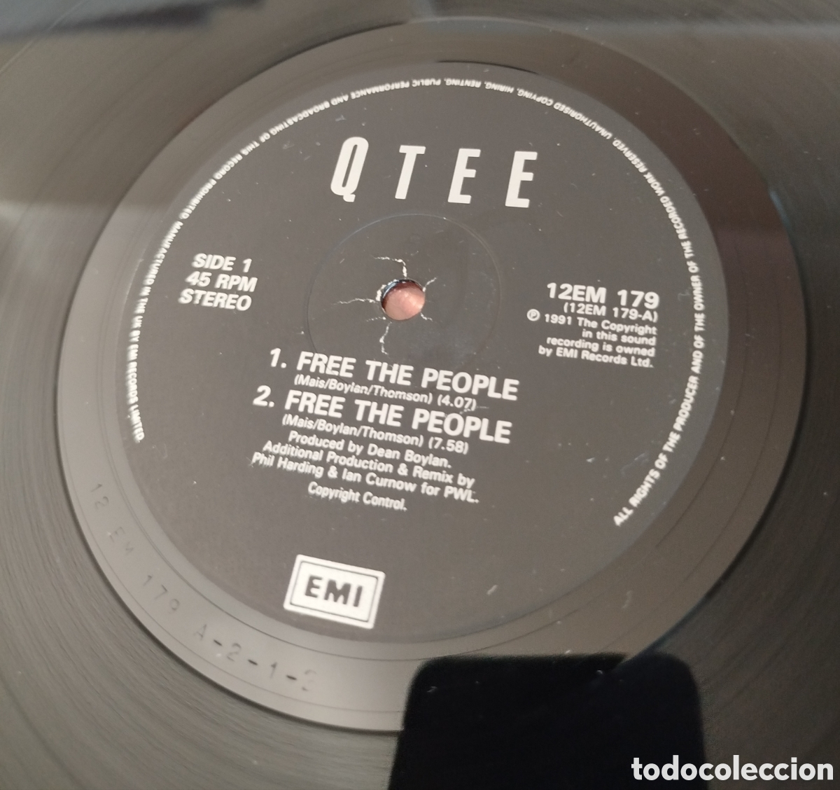 Discos de vinilo: Q-Tee&nbsp;&ndash;&nbsp;Free The People - Foto 5