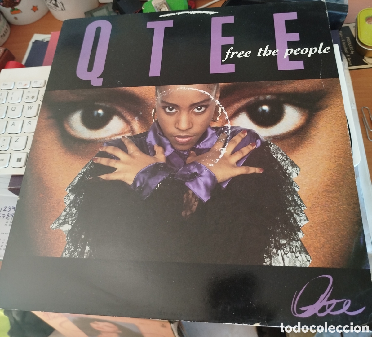Discos de vinilo: Q-Tee&nbsp;&ndash;&nbsp;Free The People - Foto 1