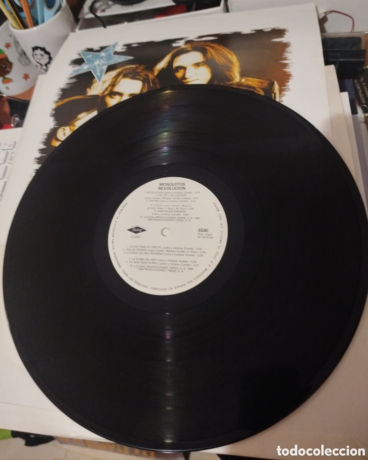 Discos de vinilo: Mosquitos - revoluci&oacute;n - Foto 2