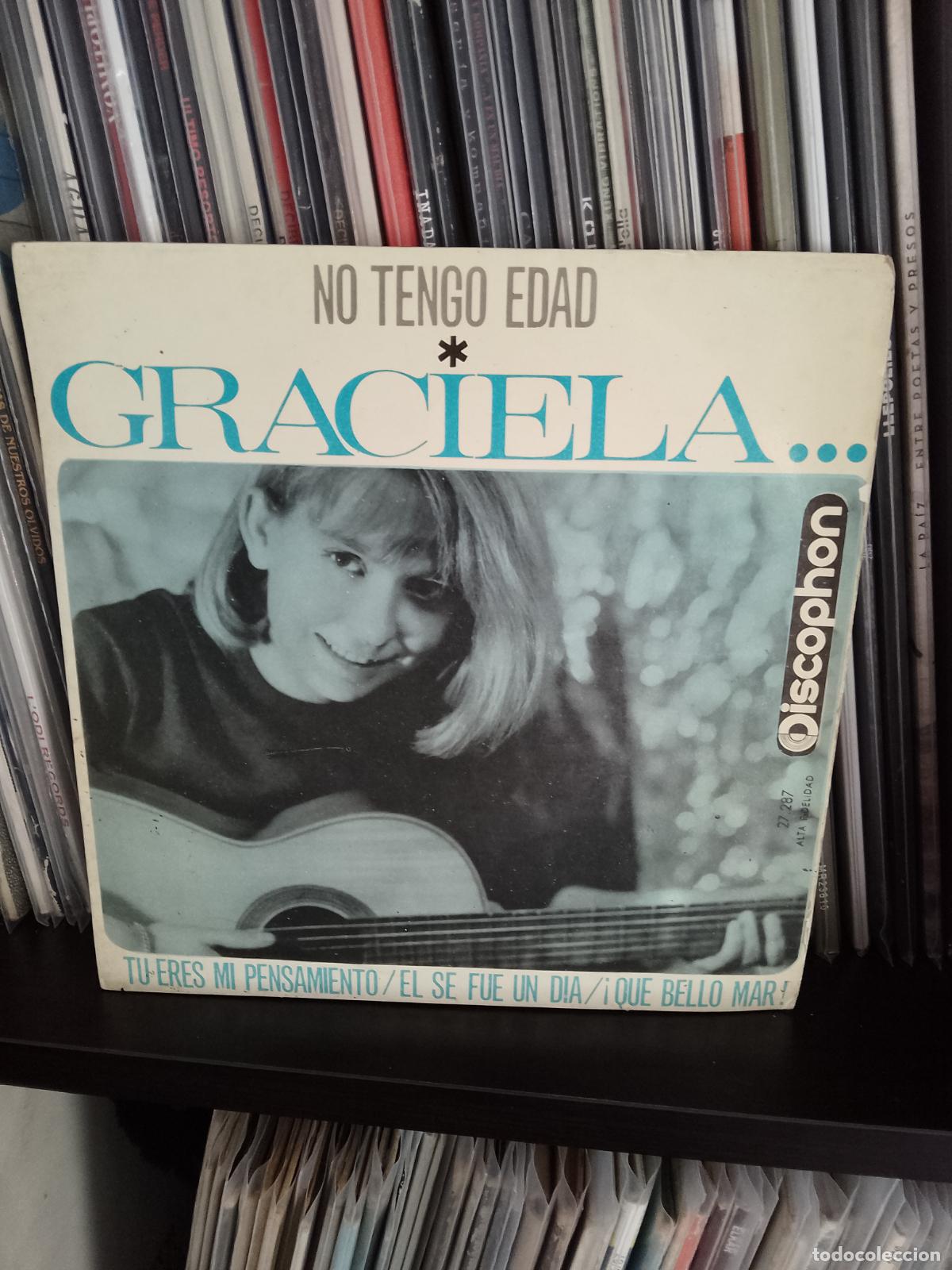 Discos de vinilo: Graciela - No tengo edad 7&rdquo; EP - Foto 1